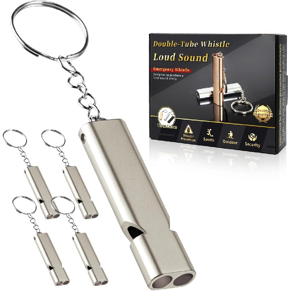 Emergency Whistle Loud - Fischietto di sopravvivenza per esterni, fischietto